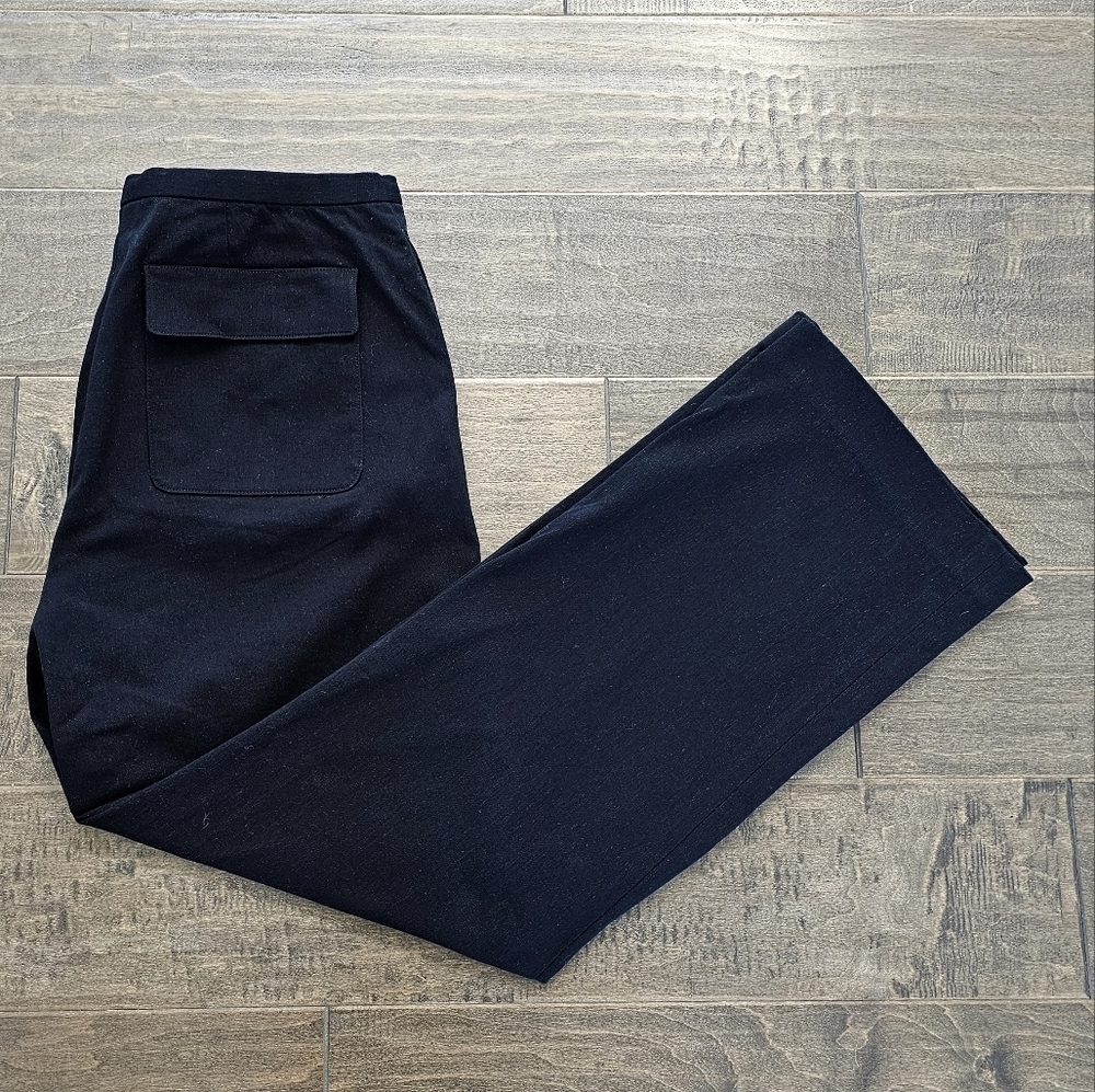 Oscar by Oscar De La Renta Black Cropped Pant - Size 6 - Picture 3 of 6